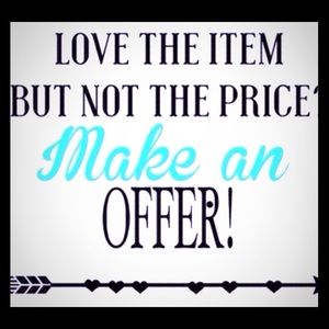 accepting reasonable offers !